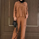 Lily Cargo Set - Brown
